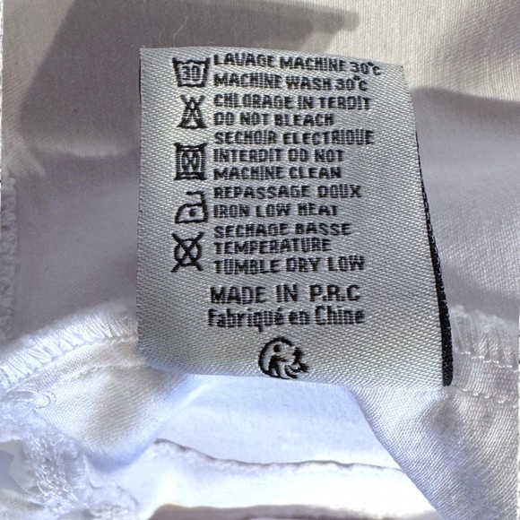 ONADO Paris White Denim Jacket with Lace Peplum & Sequins – Size L / 40 - Picture 8 of 11